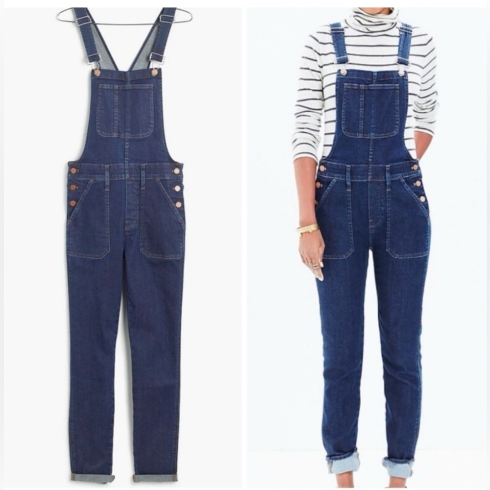 Madewell Skinny Denim Overalls